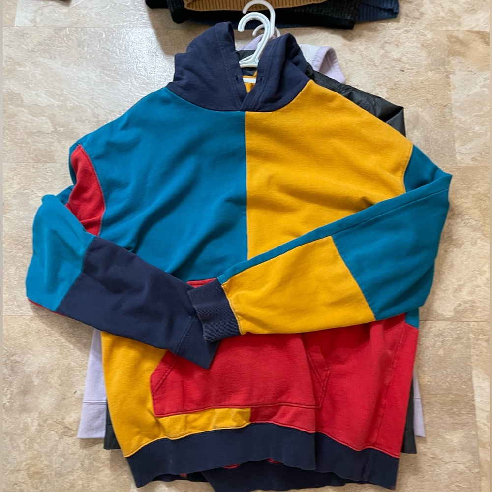 Colorful hoodie
